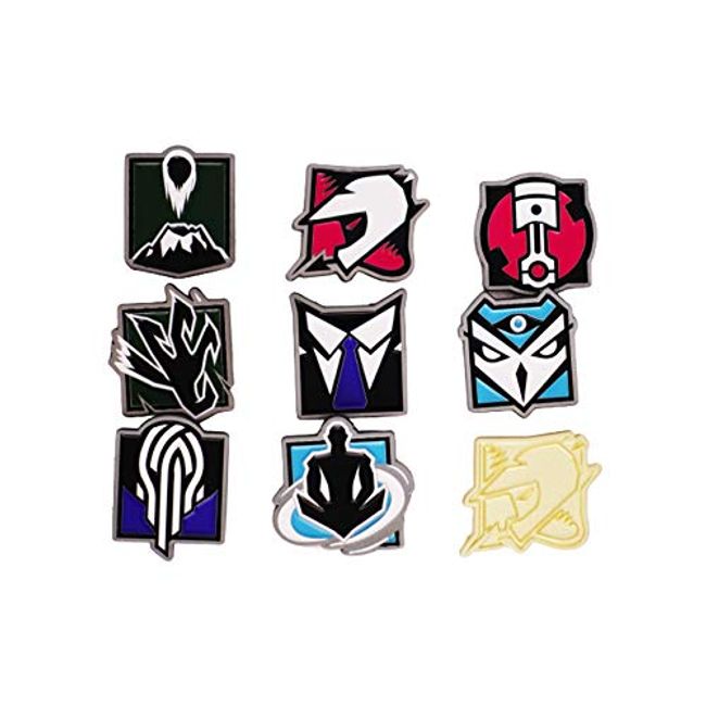 Ubisoft Rainbow Six Siege Operator Pins Set Series 5