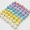 100% Wool Felt Balls 1cm - 100 Count - Assorted Easter Colours