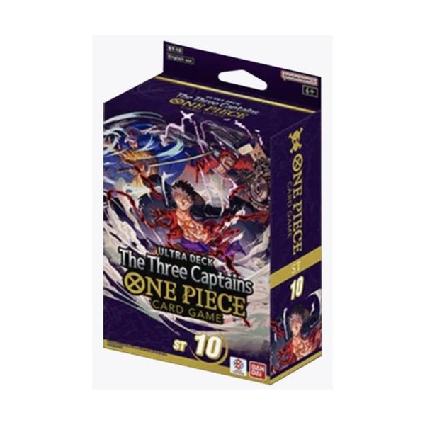 BANDAI NAMCO Entertainment One Piece Ultra Deck ST-10 The Three Captains Card Game (229748)