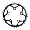 Origin8 Alloy Ramped Chainrings, 94mm x 42t, Black/Silver