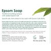 Epsom Soap - Specifically formulated to be Used with Epsom Salts Baths – Free Next Day delivery