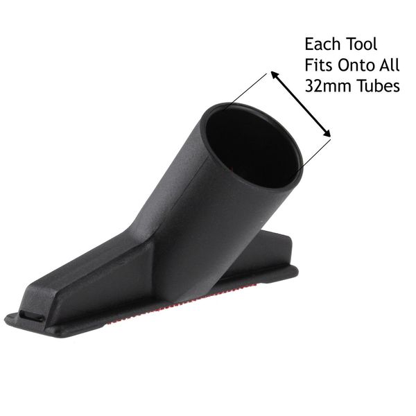Spares2go Mini Tool Cleaning Nozzle Kit for Electrolux Vacuum Cleaners (32mm Diameter)