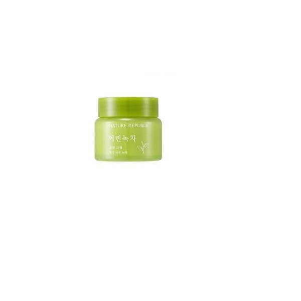 Nature Republic Young Green Tea Mild Cream 55ml [Free Shipping]