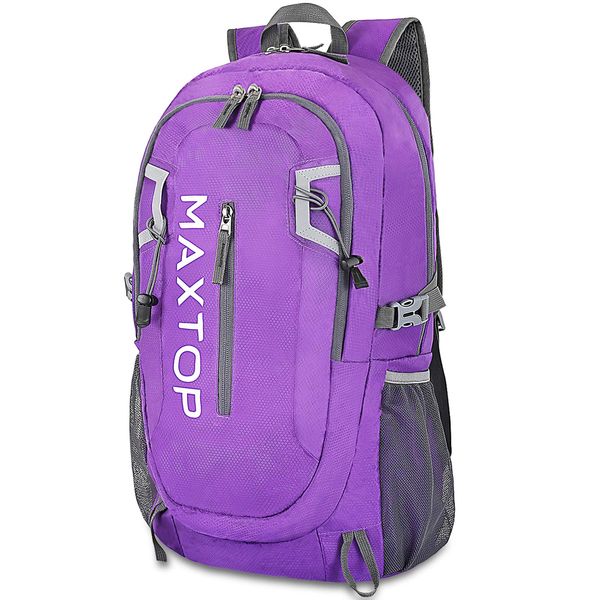 MAXTOP 40L Ultra Lightweight Packable Backpack Foldable Rucksack Water Resistent For Men Women Kids Outdoor Camping Hiking Travel Daypack Handy Durable