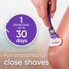 Gillette Venus Women's Razor Blade Refills, Swirl, 6 Count