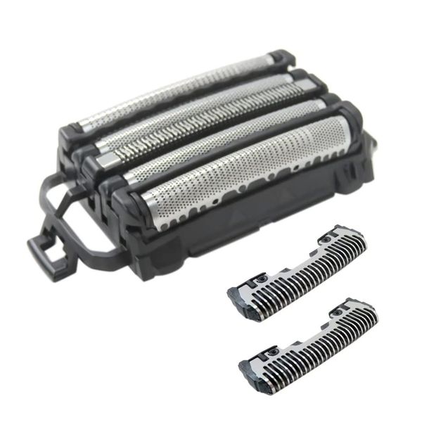 WES9032P ES-LV97-K, ES-LV67-K, ES-LV95-S, ES-LV65-S WES9175 ES-CLV5B ES-CSV6N ES-CSV6P ES-ELV7A Men's Electric Razor Replacement Inner Blade & Outer Foil Set Replacement for Panasonic