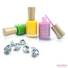 36 x NAIL POLISH SET DIAMOND GLOSS 9+ DIFFERENT COLOURS IN BOX UK