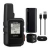 Garmin inReach Mini Communicator Black with Power Bank Adapter and Case Bundle