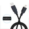 Camera USB Interface Charging Data Transfer Cable for Canon PowerShot/Rebel/EOS/DSLR Cameras & Camcorders (1.5M/Black)