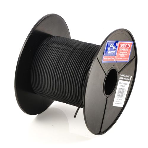 Everlasto 'Lastoflex' Elastic Shock Bungee Cord Rope Black 3mm (20M)