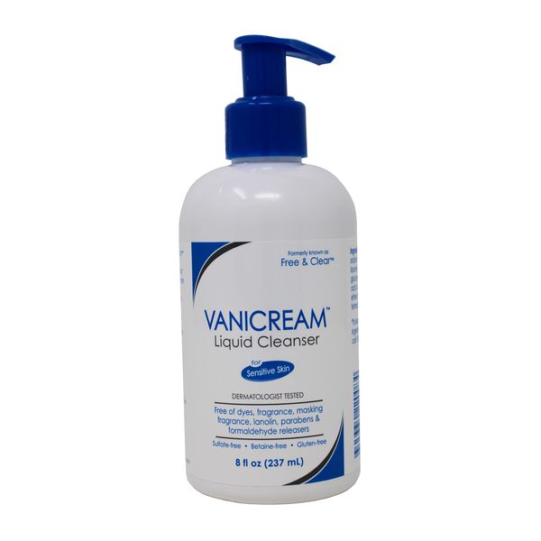 Vanicream Liquid Cleanser, For Sensitive Skin, 8 fl oz (237 ml)