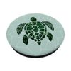 Chic light dark green Turtle on a Mint green color matching PopSockets Swappable PopGrip