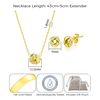 Philip Jones Gold Plated Love Knot Set