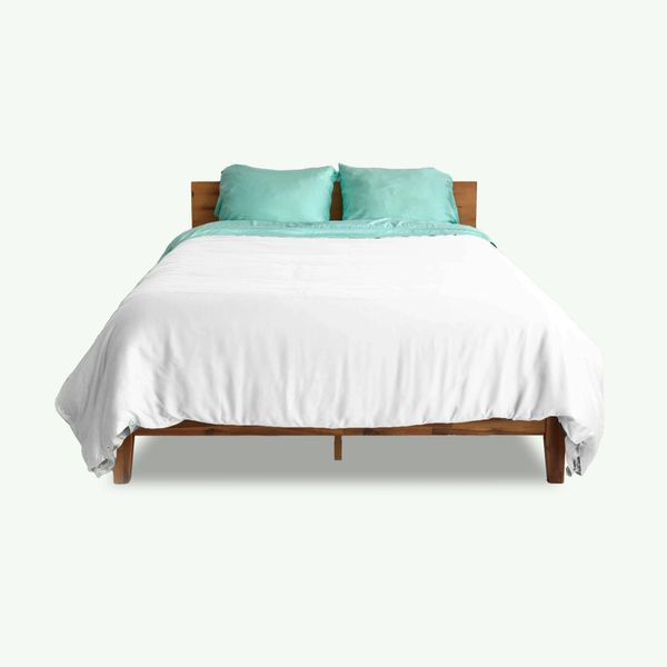 Eucalyptus Lyocell Duvet Cover - King / White