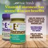Basic Organics Vitamin E Ointment, 2 oz, Original (Pack of 3)