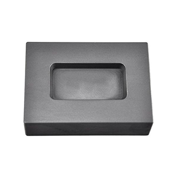 3 oz Troy Ounce Silver Rectangle Graphite Ingot Mold for Melting Casting Refining Scrap Jewelry