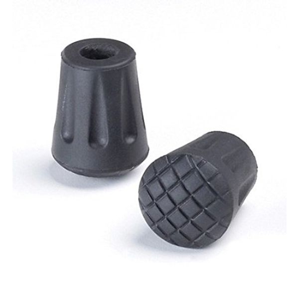 100x Walking Frame FERRULES Stick END Rubber Protector CAPS 11mm 7/16"