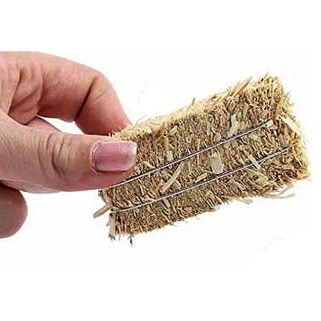 Mini Hay Bales - 10 inch miniature straw bales
