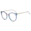 Firmoo Blue Light Blocking Glasses, Anti Digital Eyestrain Computer Glasses Scratch Round Lightweight Eyewear Frames