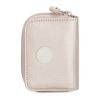 Kipling Tops Small Wallet, Metallic Glow (Silver)