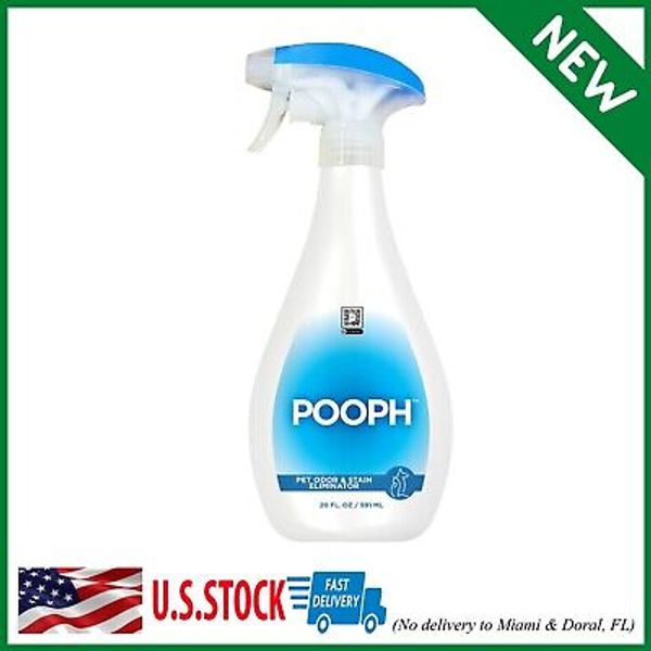 Pooph Pet Odor Eliminator, 32oz Spray - Dismantles Odors on a Molecular Basis, D