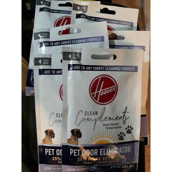 Lot of 6 Hoover Carpet Cleaning Pet Odor Eliminator