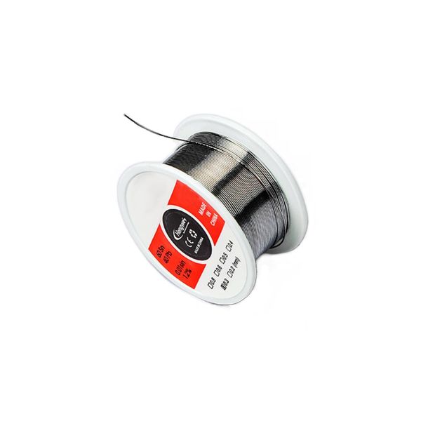 MAEXUS Low Temperature Solder Wire Solder Wire Reel with 0.01 inch (0.3 mm) Low Melting Point Solder for Safety Welding, High Solder Flux Content, Suitable for Precision Circuits, Reduces Risk During