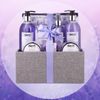 BRUBAKER Cosmetics Bath & Body Set Basket - Lavender & Mint Scent - 12 Pcs 