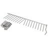 Dishwasher Lower Silver Plate Rack Basket Insert Compatible With Bosch 00642591