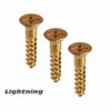 Phillips Flat Head Wood Screw Solid Brass #6X3/8'' Qty 250