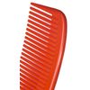 Red Plastic Wide Comb with Grip Handle (Single)