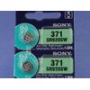 Sony 371  SR920SW  Watch Battery  2Pcs