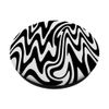 Black White Abstract Swirl Modern Pattern Design PopSockets Swappable PopGrip