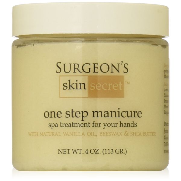 Surgeon's Skin Secret One Step Manicure/Pedicure 4oz. - Vanilla