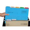 Elba A4 Ultimate Manilla Inner Folder Tabs, 240gsm - Assorted (Pack of 5)