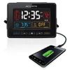 AcuRite 13024 Atomic Dual Alarm Clock with USB Charging