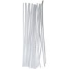 Darice Chenille Stems, 100 Piece (6mm x 12in), White, Count