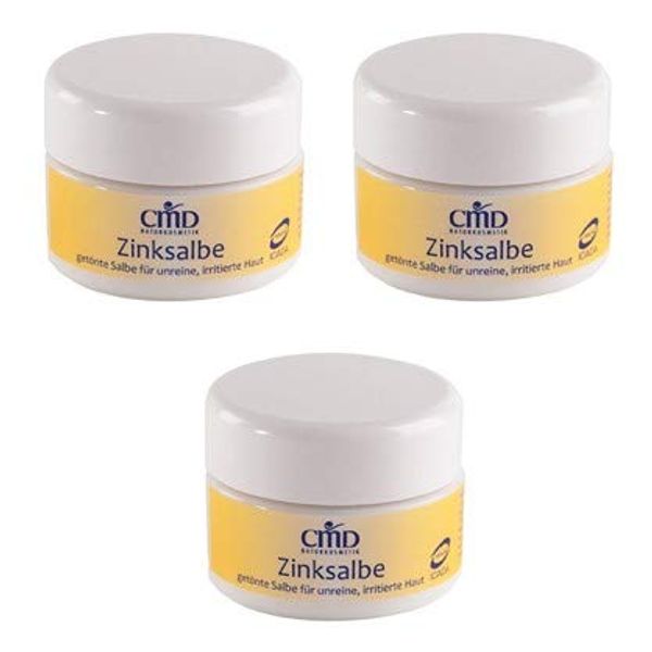 CMD Tea Tree Oil Zinc Ointment 15 ml Paste for Blemished Skin Problem Skin Acne (Pack of 3)