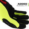 Mechanix Wear FastFit® E5 Gloves (Medium, Black/Fluorescent Yellow)