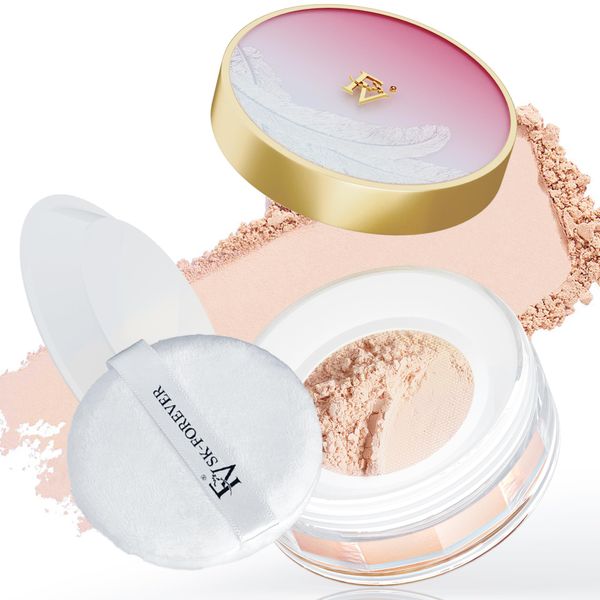 FV Translucent Setting Powder, Oil-control & Long Lasting Loose Face Powder with Matte Finish, Blurring Pores & Talc-free Baking Powder Makeup, Translucent Powder Makeup for Women, Naturally Neutral