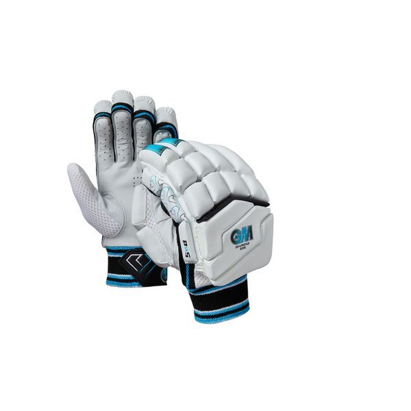 Gunn & Moore GM Cricket Batting Gloves | Diamond 606 | Ben Stokes Endorsed | Calf Leather Palm | Extra Small Adult Left Handed | Approx Weight per Pair 450 g