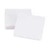Daikoku Industry Coaster White Plain 1000 Sheets Square