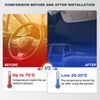 For Chevrolet Accessories Car Windshield Sun Shade US Flag Foldable Cover Screen