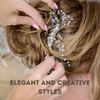 200 pcs Professional Bobby Pins | Hair Clips | Bun Hair Pins | 4.5cm | Hair Grips | Hairdressing | Salons (Black)