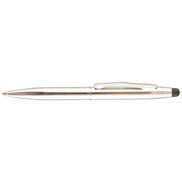 UCHIDA OF AMERICA CORP Retractable Ballpoint/Stylus Pens (UCH007SSLV)