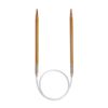 Seeknit Circular Knitting Needles, Bamboo, Beige, 140 cm x 6.5 mm