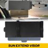 Car Shade Sun Extend Visor Shield Anti Glare Extension Driving Universal Black