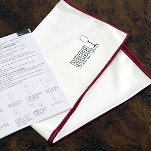 Riedel #rdl008987fba Genuine Wine Glass Polishing Cloth Set of 2