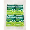 4 Pack (25 each) 100 Dulcolax Laxative Overnight Constipation Relief EXP 10/26