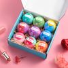 Maylawn Bath Bombs Gift Set, Vegan & Cruelty Free, Ideal Present for Women, Girls, Birthday Mothers Day Gifts Idea, 9-Pieces Handmade Fizzy Bubble Bath Bombs